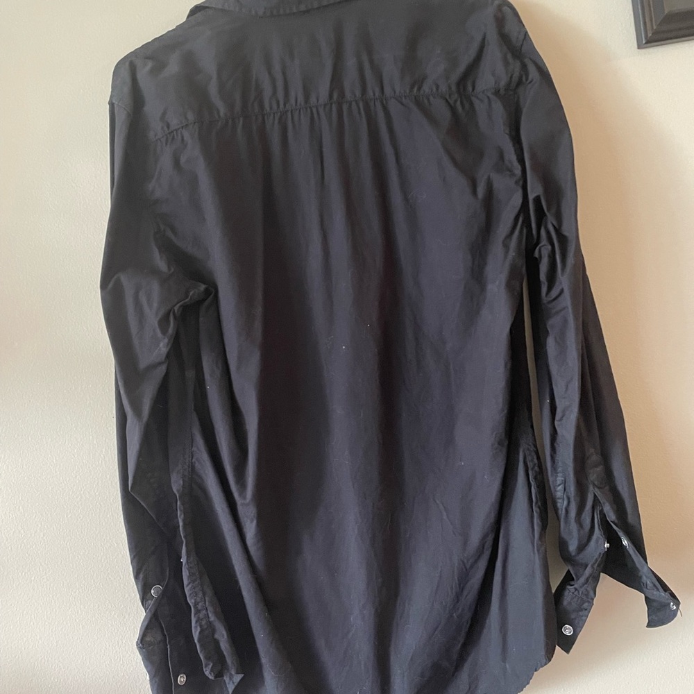 🎁2/$30 American Rag collared Button Up Long Sleeve Shirt - Picture 2 of 6